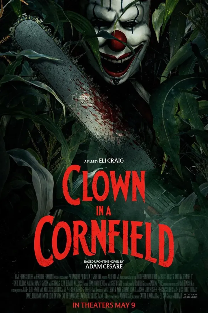 Clown in a Cornfield